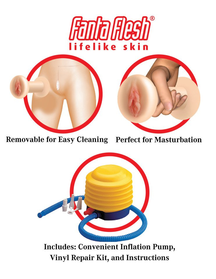 Piękna Blond Dmuchana Lala 3D Do Kochania - Hannah Harper