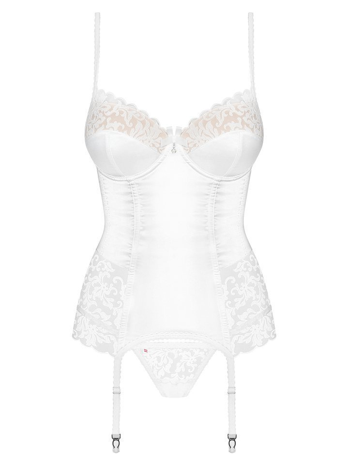 Kobiecy Gorset i Stringi - Obsessive 871-COR-2 S/M