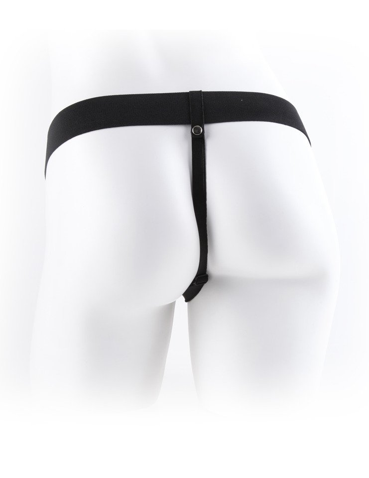 Żelowa Proteza Penisa Dla Mężczyzn Fetish 9'' Hollow Strap-On With Balls