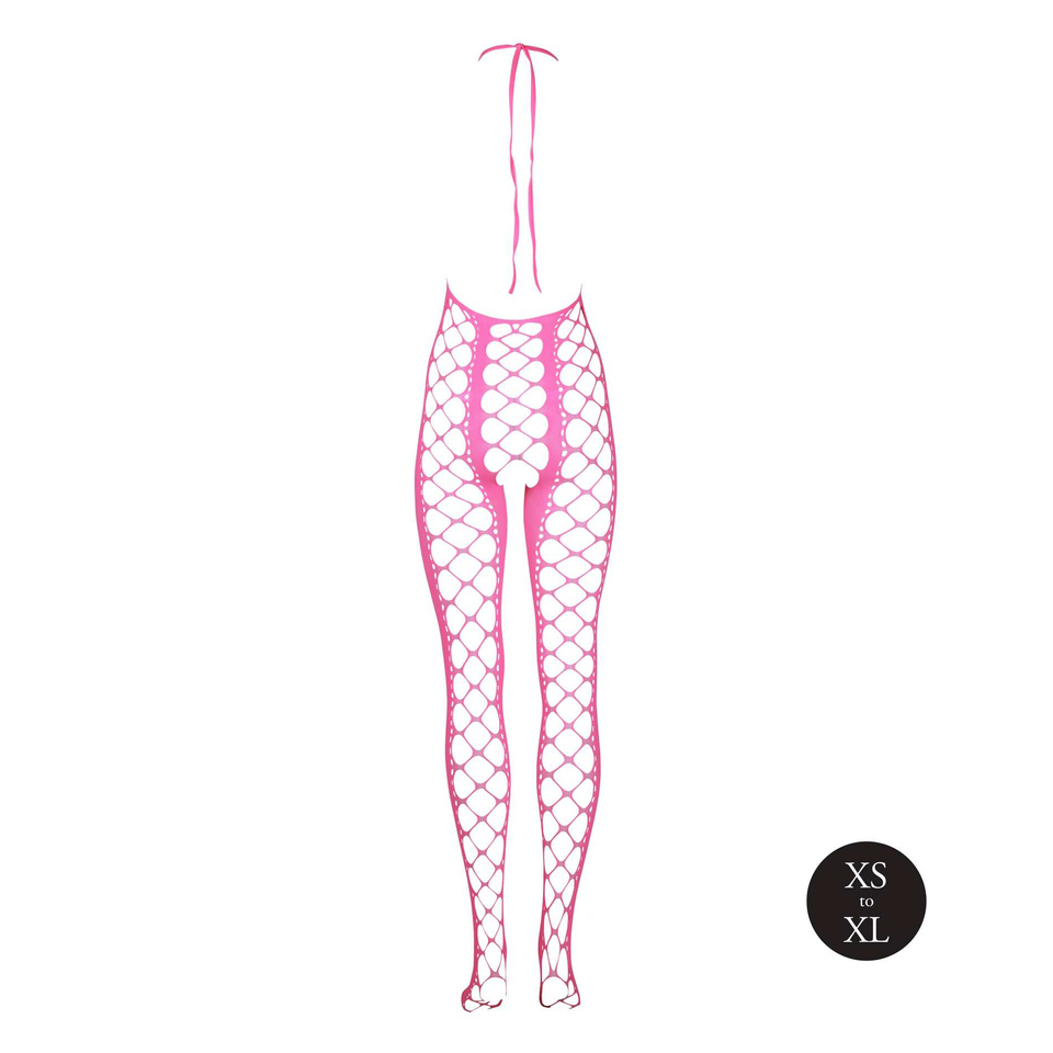 Neonowy Bodystocking Ouch! 835 Pink XS/XL