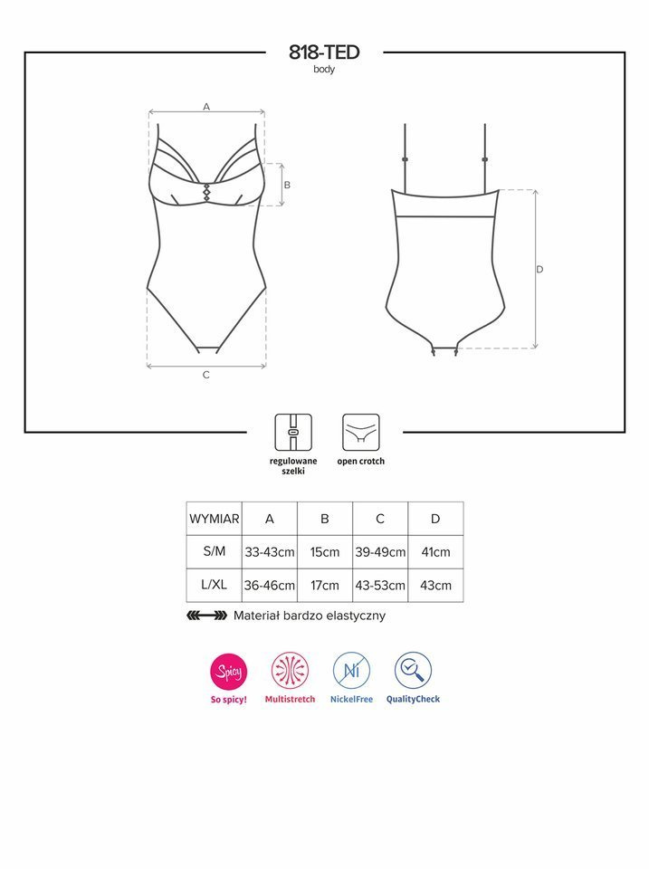 Body - Obsessive 818-TED-1 S/M