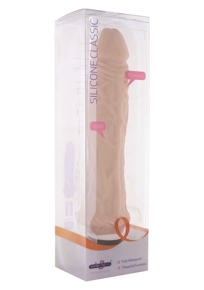 Wibrator Silikonowy Długi Silicone Classic