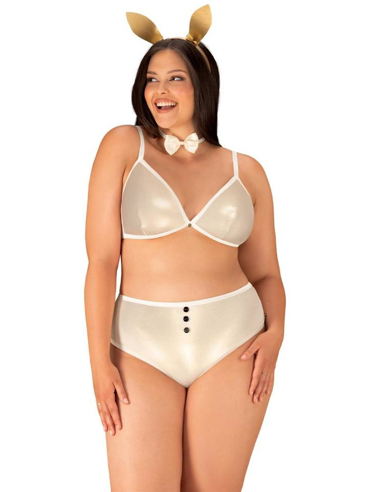 Przebranie Seksownego Króliczka - Bunny Set Neo Goldes L/XL