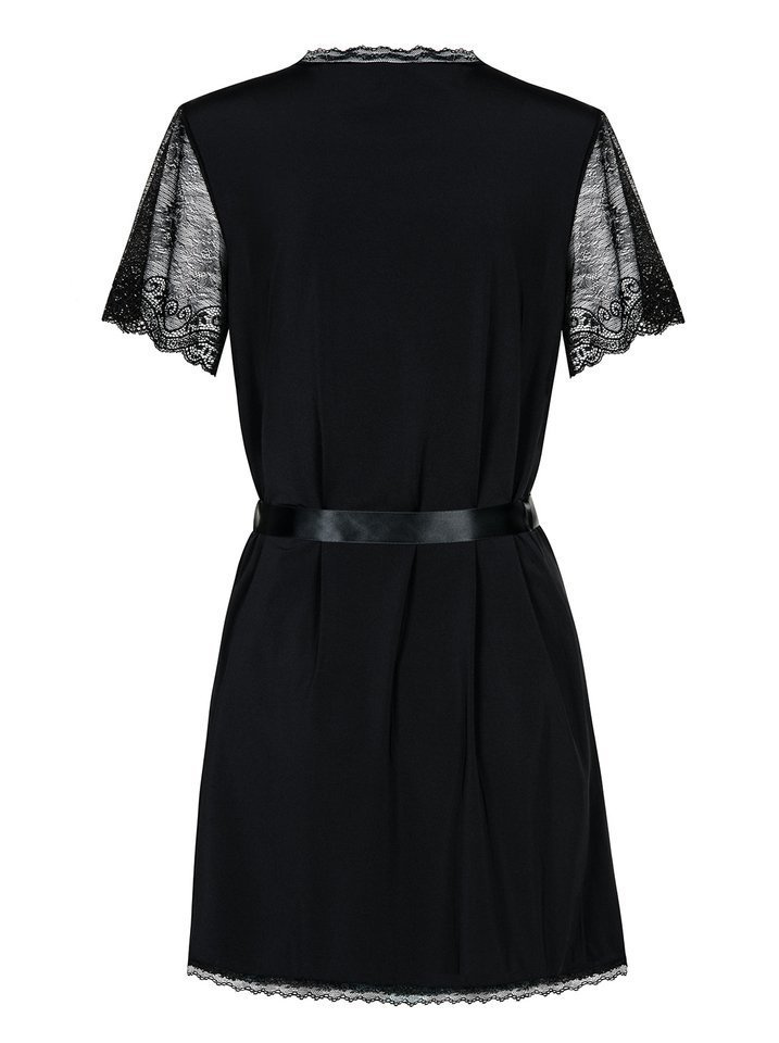 Elegancki szlafrok i stringi - Obsessive Miamor L/XL