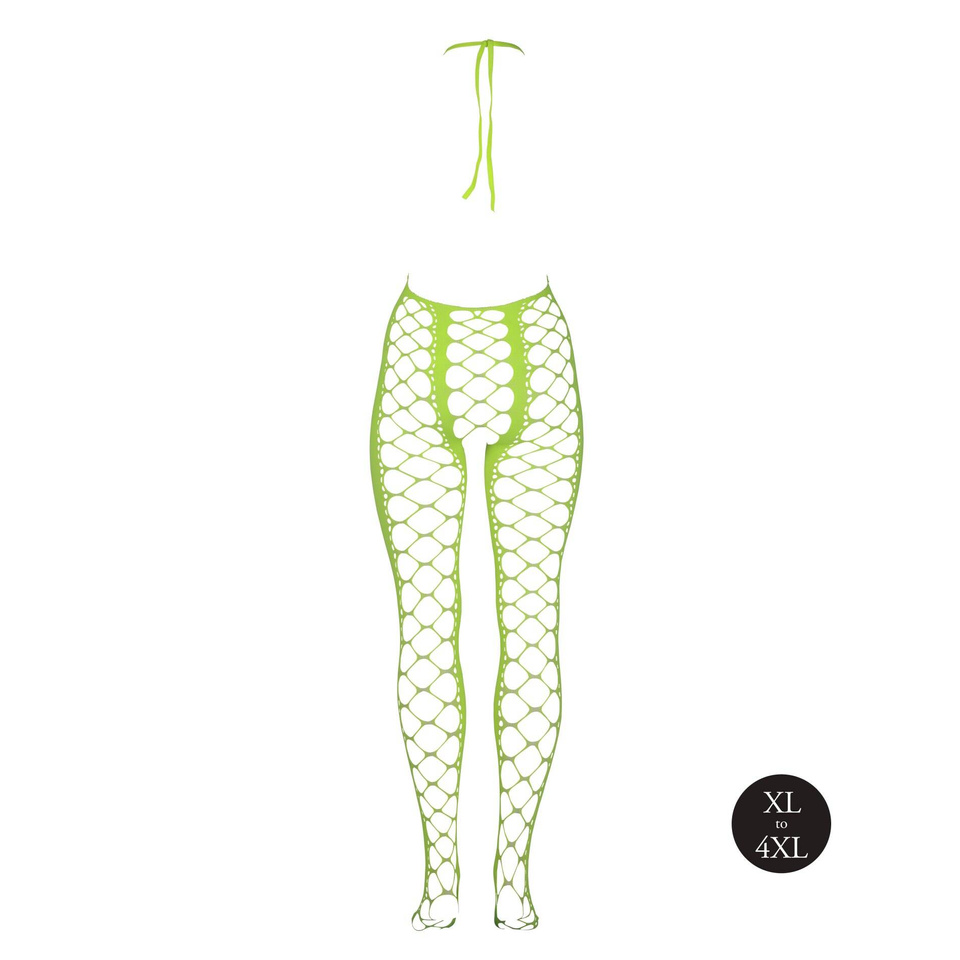 Neonowy Bodystocking Ouch! 835 Green XS/XL