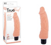 True Feel 6.5" – Zagięty Realistyczny Mini Wibrator z Żyłkami