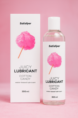 Lubrykant wodny o zapachu waty cukrowej Satisfyer Cotton Candy 300 ml