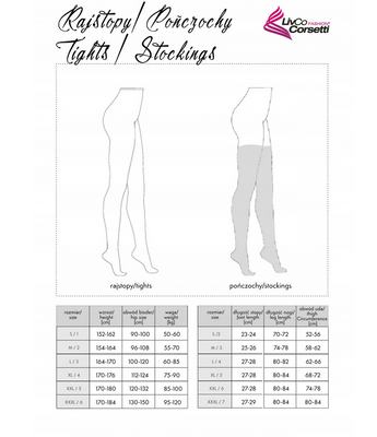 Kabaretkowe Rajstopy Arsilin LivCo Corsetti – Zmysłowa Imitacja Pończoch