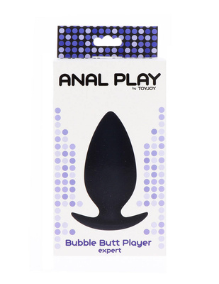 Bubble Butt Player Expert – Duży Korek Analny z Czystego Silikonu