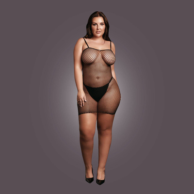 Erotyczna Sukienka Siateczkowa Le Désir 68 Sexy Mini, Elastyczna 3SKnit!