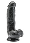 Naturalne Dildo Średniej Wielkości - Get Real 6" 17cm