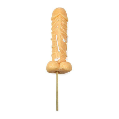 Duży Czekoladowy Penis Do Lizania, lizak - Milk Chocolate Flavour Cum Pop
