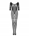 Czarny Bodystocking G329 Obsessive