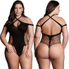 Zmysłowe Body z Dekoltem i Odsłoniętymi Bokami 02 Le Désir Leda