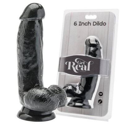 Naturalne Dildo Średniej Wielkości - Get Real 6" 17cm