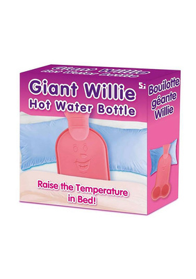 Duży Termofor Penisek Giant Willie Hot Water Bottle – Rozgrzewający Prezent z Humorem