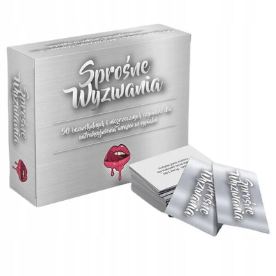 Sprośne Wyzwania – Erotyczna Gra Karciana dla Par (50 Bezwstydnych Czynności)