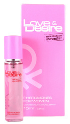 Perfumy z Feromonem Love & Desire Damskie 15ml