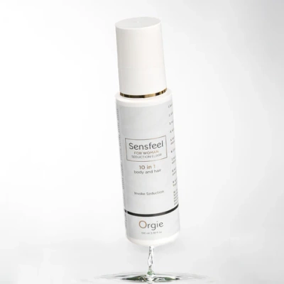 Eliksir Uwodzenia 10w1 Z Feromonem SENSFEEL Seduction ORGIE 100ml!