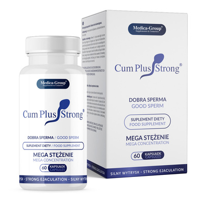 Cum Plus Strong – Na Poprawę Smaku Nasienia i Silny Wytrysk 60 caps