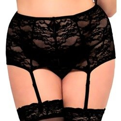 Komplet Pas do Pończoch i Figi Soft Line 3320 XL-XXXL