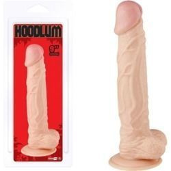Dildo z Jądrami i Przyssawką Hoodlum 9" 23 cm