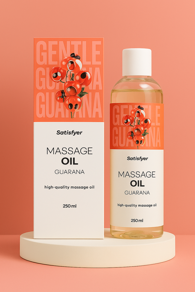 Olejek Do Masażu O Aromacie Guarany Satisfyer Guarana 250 Ml