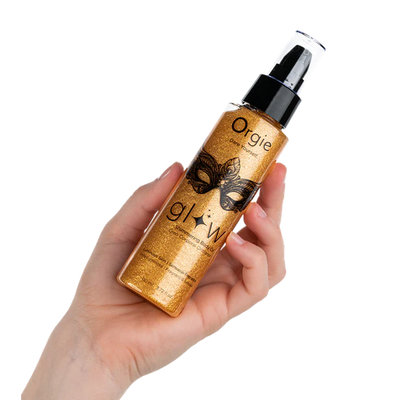Olejek Rozświetlający Ciało ORGIE Glow Shimmering 110ml – Złoty Blask!