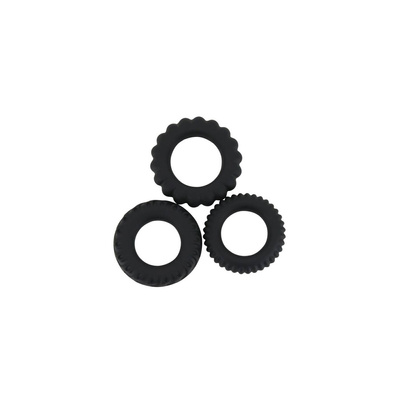 Zestaw 3 Pierścieni Erekcyjnych Pretty Love Titan – Różne Rozmiary!