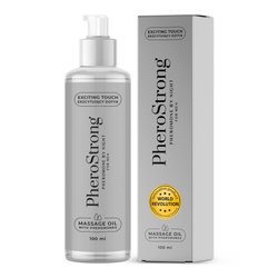 PheroStrong By Night For Men Massage Oil Olejek Do Masażu Mężczyzn 100ml