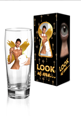 Look at Me Szklanka Termoczuła STRIPTIZ – Mężczyzna Rozbierający się pod wpływem Zimna