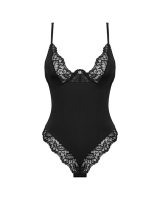 Bellastia Teddy – Seksowne Body z Koronką i Fiszbinami Obsessive