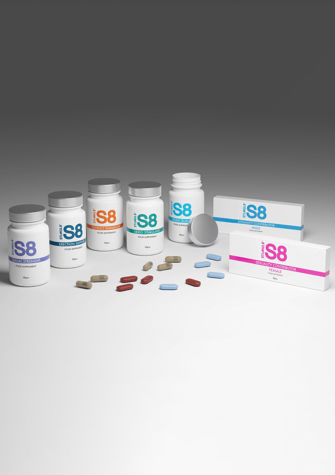 Stworzone Dla Mężczyzn Tabletki Na Potencję S8 Potency Enhancer Tabs 30 Pcs