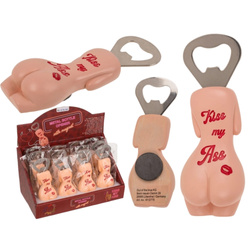 Metalowy Otwieracz do Butelek z Magnesem – Kiss My Ass Out of The Blue