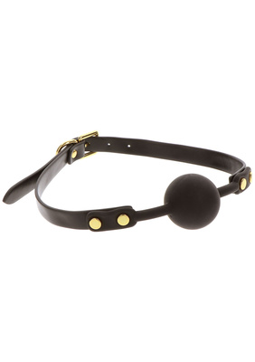 Delikatny knebel BDSM Taboom Silicone Ball Gag – elegancki i komfortowy 17424