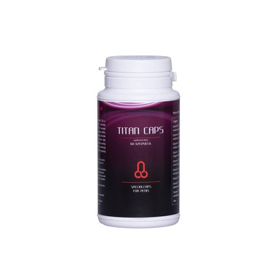 Tabletki Poprawiające Kondycję Seksualną - Titan Caps 60 Kapsułek