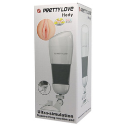 Wibrująca Pochwa w Tubie CyberSkóra - Pretty Love Hedy
