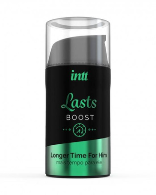 INTT Lasts Boost 15ml – Żel Opóźniający Wytrysk i Przedłużający Stosunek!