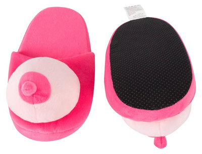 Męskie Kapcie z Biustem - Slipper Boobs Pink