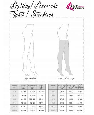 Seksowne Ażurowe Rajstopy Ivany LivCo Corsetti – Wyjątkowy Wzór i Zmysłowy Splot