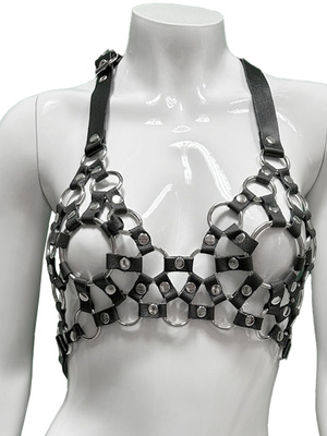 Biustonosz z kółek Leder 6002