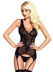 Zmysłowy Gorset i Stringi - Obsessive Emperita