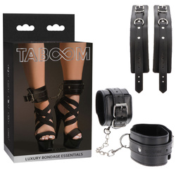 TABOOM Seksowne Kajdanki na Nogi 17101 – Luksusowe Mankiety BDSM na Kostki