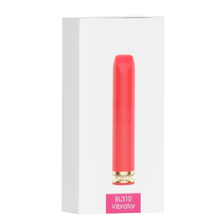 Mini wibrator silikonowy B-Series Fox 13 cm, czerwony