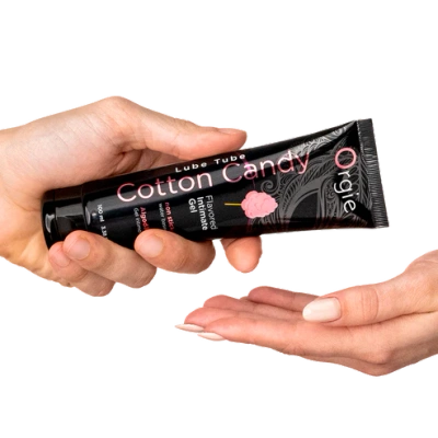 Żel Smakowy Wata Cukrowa LUBE TUBE ORGIE 100ml – Do Masażu Intymnego!