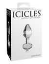 Klasyczna Szklana Wtyczka Analna Icicles No 44