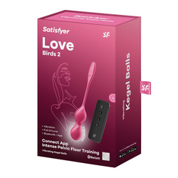 Satisfyer Love Birds 2 – Wibrujące Kulki Gejszy z Aplikacją i Treningiem Kegla