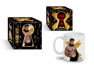 Look at Me Kubek Termoczuły STRIPTIZ – Mężczyzna Rozbierający się pod wpływem Ciepła