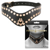 Obroża BDSM z Nitami Kali Fetish & Fashion Ekskluzywna, Poliuretan!