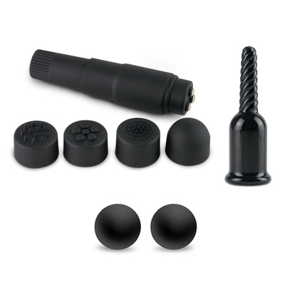 Zestaw akcesoriów BDSM czarny - Fetish Fantasy Ultimate Bondage Kit 